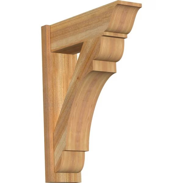 Olympic Rough Sawn Traditional Outlooker, Western Red Cedar, 8